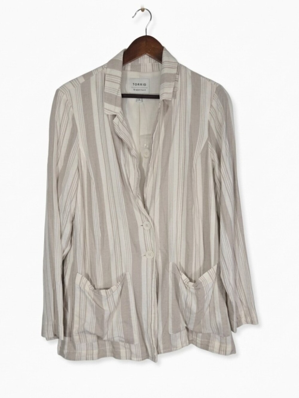 torrid NWT stripe blazer